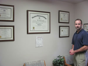 Chiropractor Monroeville PA Dr. Brad Schaffer Certifications